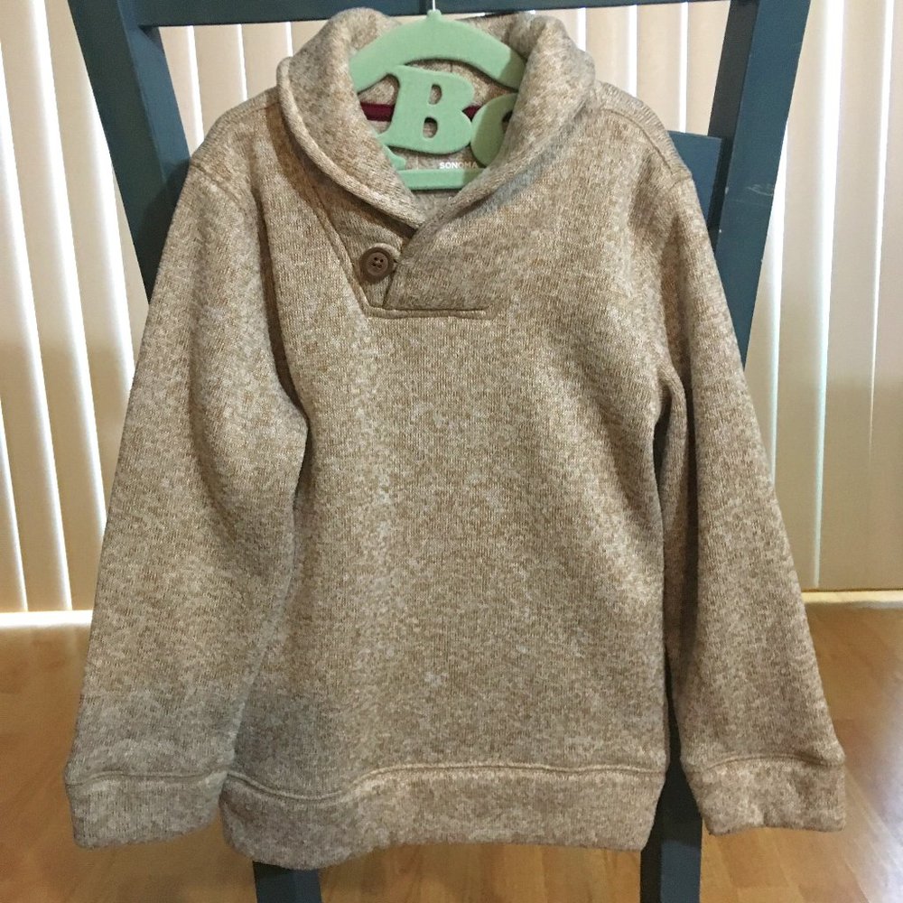 Sonoma Super Soft Sweater Boys - Size 5, Cream